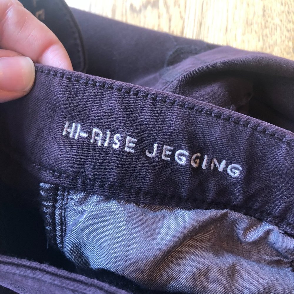 American Eagle Hi Rise Jeggings Burgundy Size 4 - Picture 6 of 15